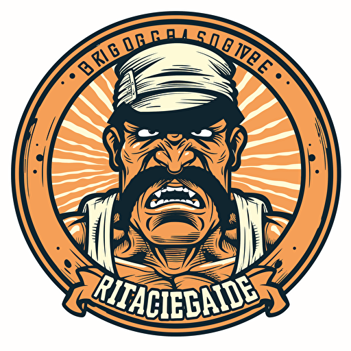 relatable disgrace, logo, vectorized, strong.