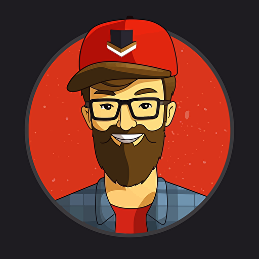 create a branding logo for youtube, flat logo, vector logo