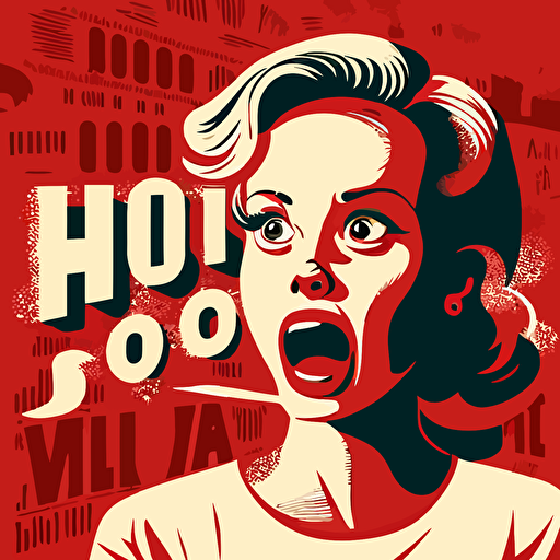 a vector art lofo for a restraunt called word of mouth