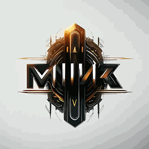 logo, include the word MIRAZIA, futuristic, vector alphabet wide