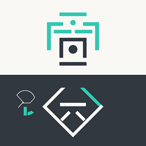 Design a vector logo for the developer tooling company, Abstract, incorporating a creative variation of the bash "$" symbol that resembles a currency-style symbol. The design should maintain a minimalist, flat appearance, and convey a retro, hacker-style vibe. Use the Berkeley Mono font or another font you feel is more appropriate for the logo.