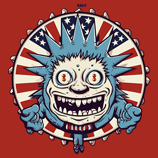 Ween- American rock ban vector its for tee white bg