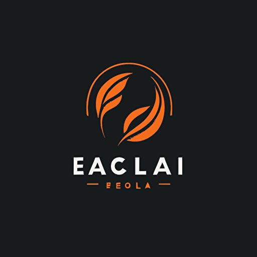 a clean and simple vector logo for a project. feedback loopback