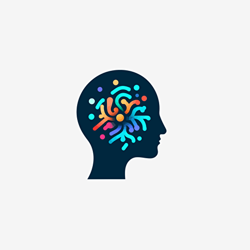 simple vector modern logo forartificial intellegence company, letter ‘AI’ shape, solid colors