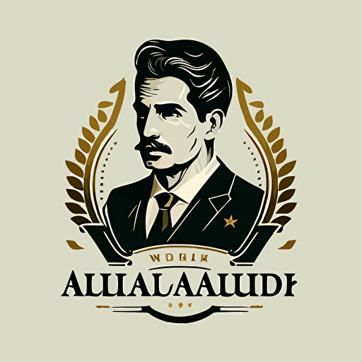 a logo, vector, for company called “Mr.Abdulqader”