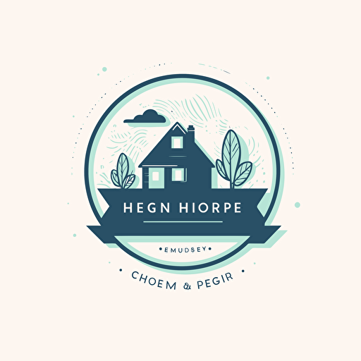 a vector logo design for a house cleaning company , modern,