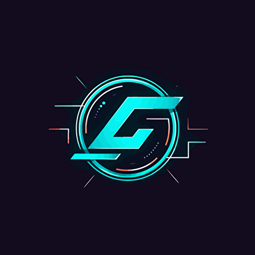 Sci-fi Simple Logo for C and Z letters, C and Z logo, CZ logo, Night Club vector logo, logo design in a simple line way