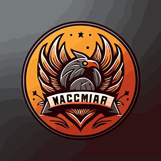 an emblem for a coaching group, vector, simple