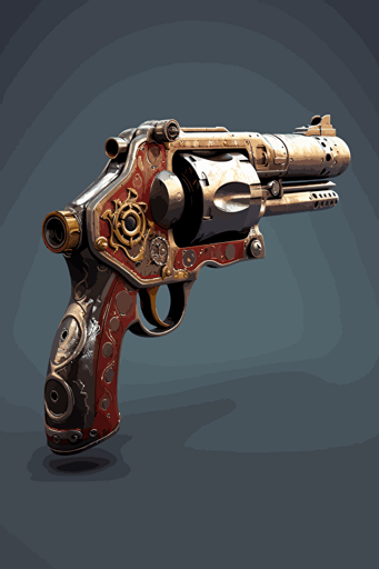 Chiappa Rhino revolver vector style