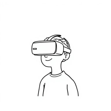 a person with vr headset 
