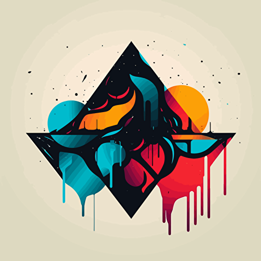 bold vector logo for clothing company abstract