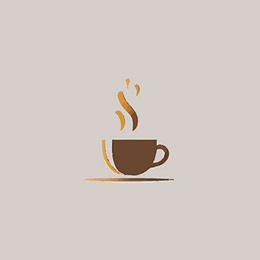 Logo de tienda de café, minimalista, taza de café pequeña, fondo blanco, vector, 2d, coffee logo, 2d, flat, minimal, white background, vector, Coffee logo minimalist, 2d, flat, minimal, UI