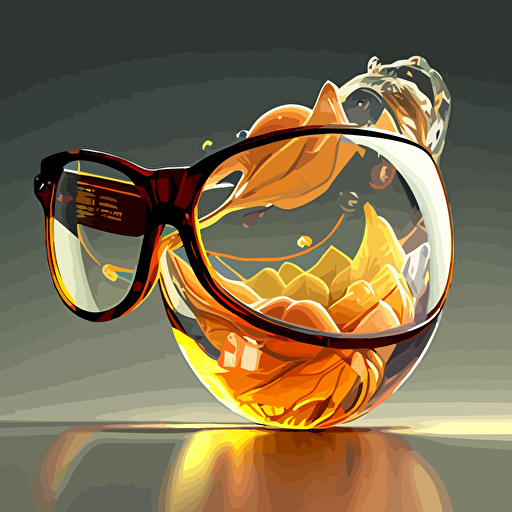 scouter glass dragon ball, vectorial