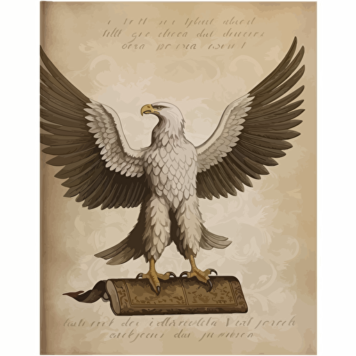 Poster. Title: The White Eagle