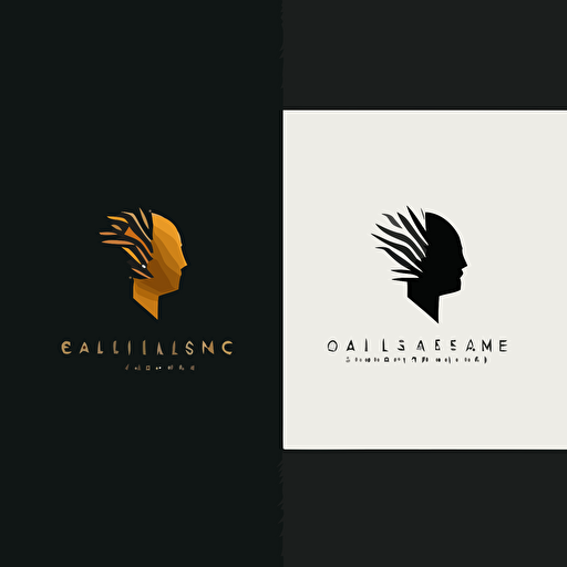 a logo for a Consulting company, simple and minimal vector