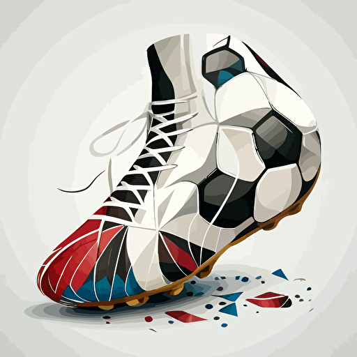 vector foot ball image