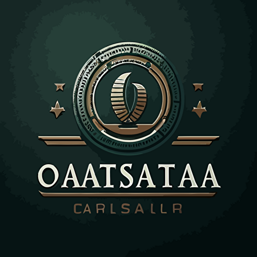 modern small and simplify vector logo for a finance business, named "O Capitalista".