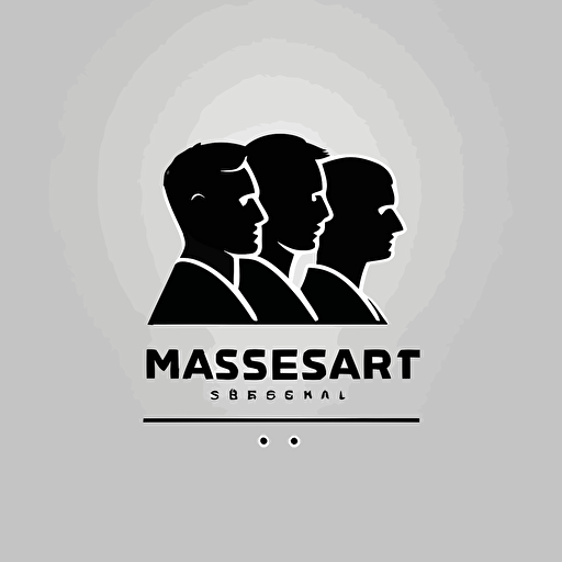 a simple minimal vector logo for a group of tech sales engineers
