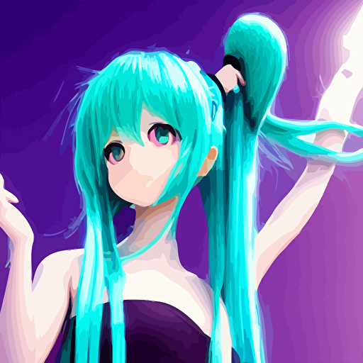 render body portrait beautiful 3d anime girl hatsune miku long braided teal hair hazel eyes revealing outfit round face short smile cinematic lightning medium shot mid shot highly detailed trending artstation unreal engine 4k cinematic wallpaper