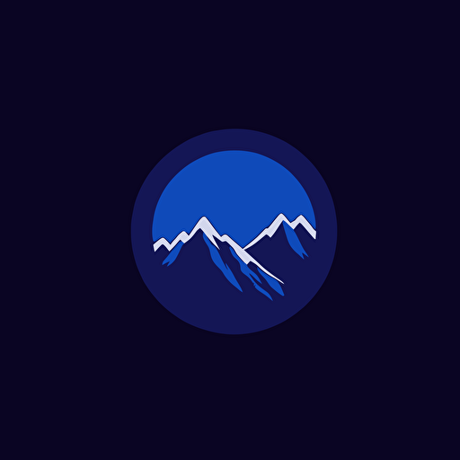 modern vector based logo named 'peak.'