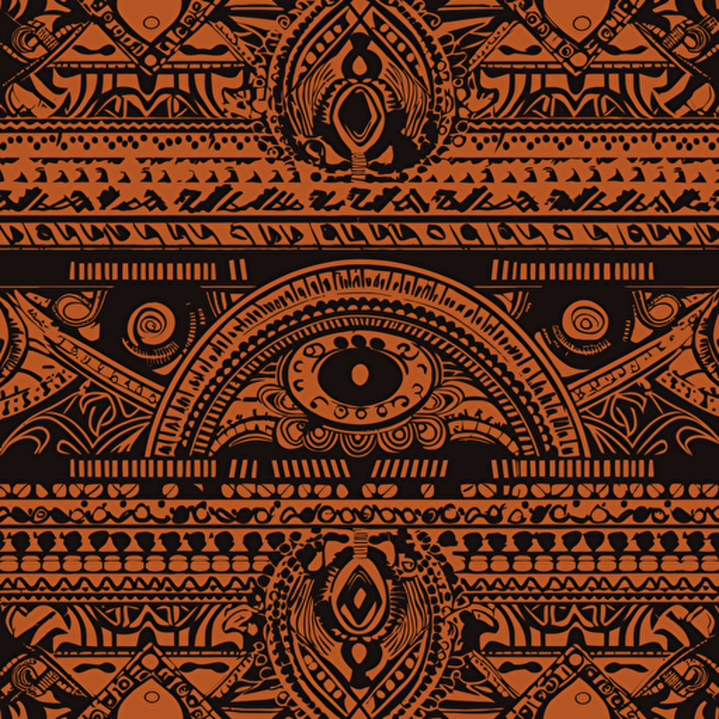 african tribal pattern vector