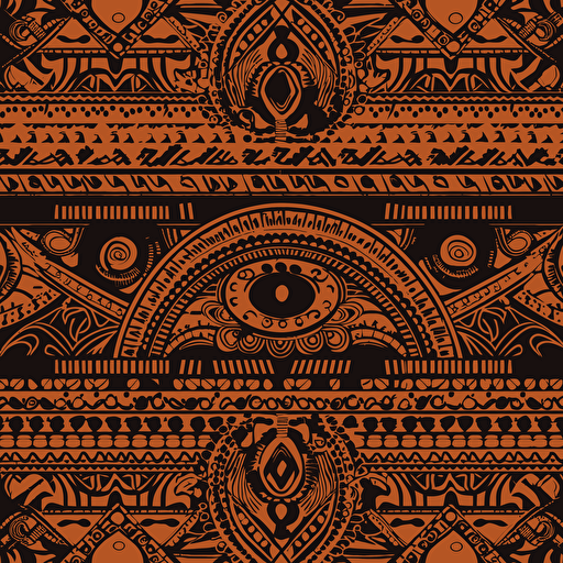 african tribal pattern vector