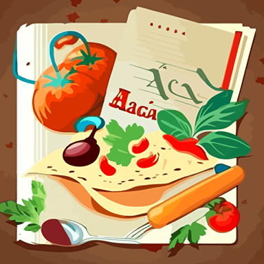 no image availabe vector image for a recipe, add text (no image available),