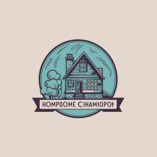 a vector logo design for a house cleaning company , modern,
