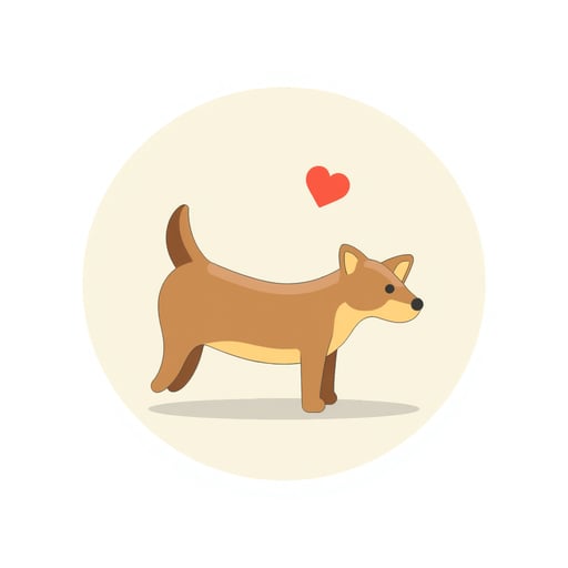 a dog playing with a 