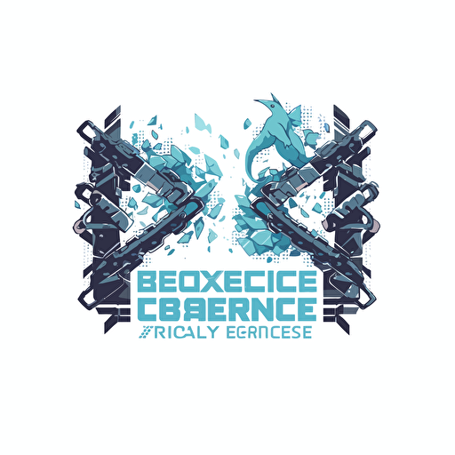 currency exchange partners logo, make it say Blockchain Billions, BB, white background, vector::1.9