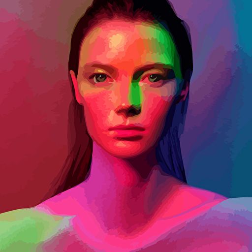 gorgeous young ethereal woman delicately positioned intertwined popping color fluids fantasy hyperrealism 4k volumetric lighting dimensions digitally transformed world user interface design 3d modeling illustration transportation design art andrew chiampo frederik heyman jonathan zawada 4k