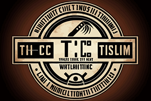 TCI Fabrication welding shop trademark, simple, vector
