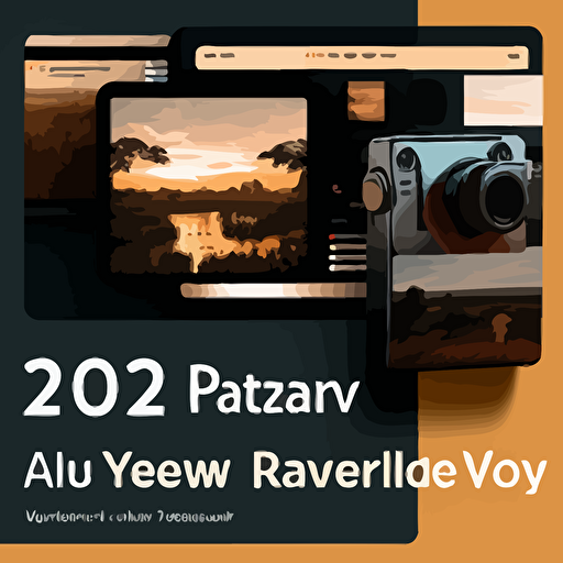a 2023 vector or a product review slider that shows photos and videos