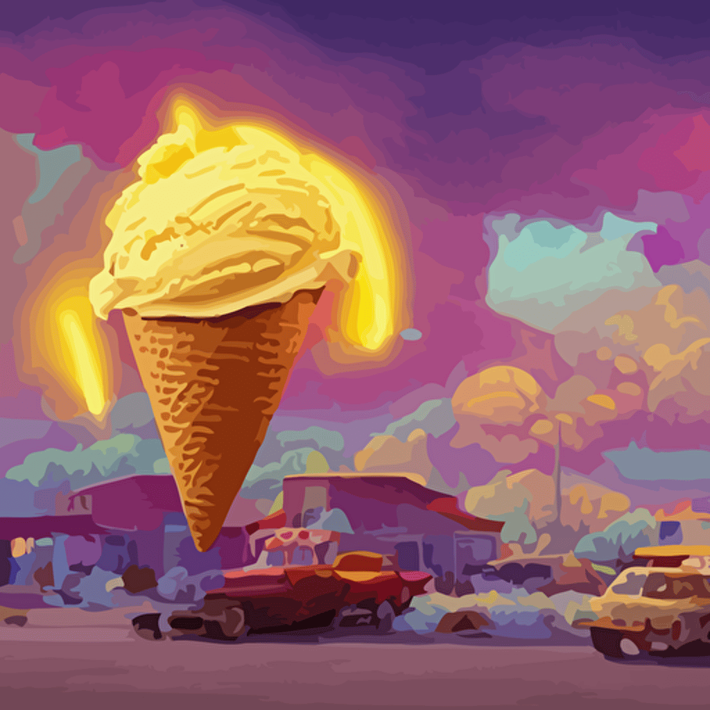 ice cream candy apocalypse colorful wide angle super highly detailed professional digital painting artstation concept art smooth sharp focus blur dof extreme illustration unreal engine 5 photorealism hd quality 8k resolution cinema 4d 3d beautiful cinematic art artgerm greg rutkowski alphonse mucha loish wlop