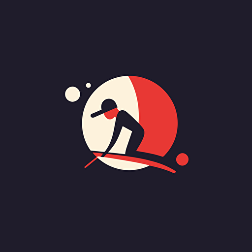 improvisation, minimal logo design, vector style