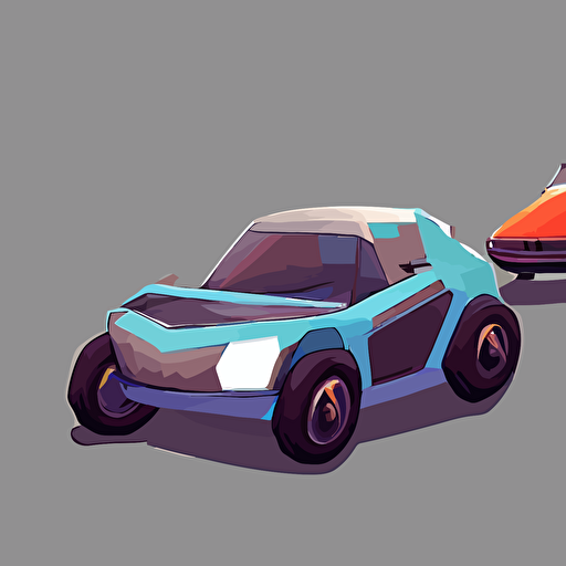 2d concept art small vehicle dawid michalczyk