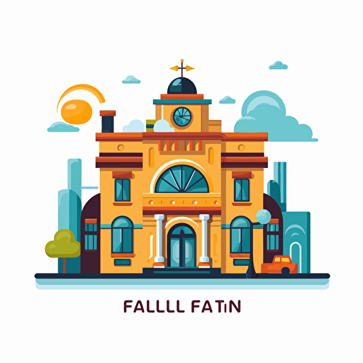 for art gallery , flat vector icon, commercial logo