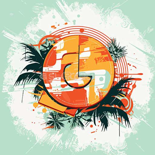 vector logo, summer, "C18"