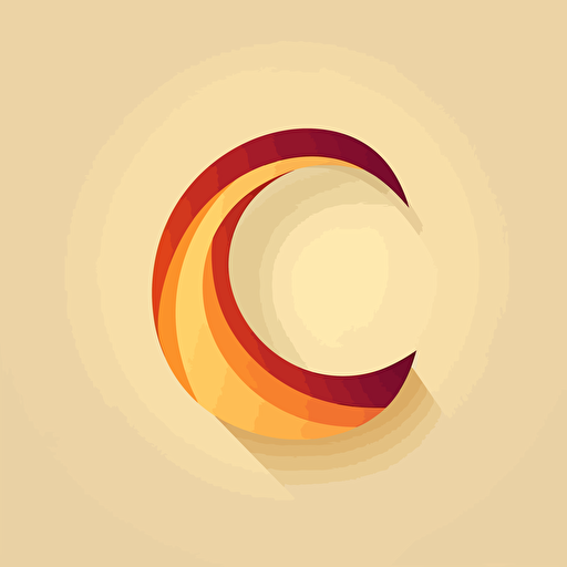 letter c logo vector style