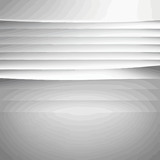 white horizontal line with subtle drop shadow vector