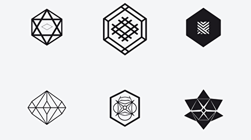 vector, logo geometric shape