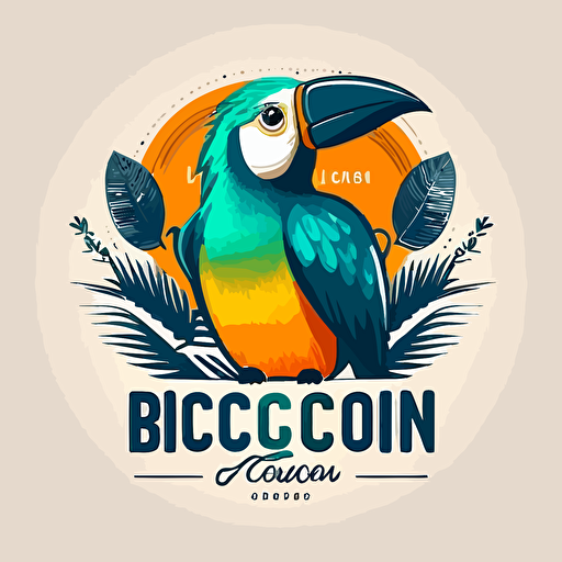 busca un logo monocromático de un color en formato vectorial 2D con un guacamayo que sea icónico, representativo, fácil de recordar y reconocer. El diseño debe tener líneas gruesas, detalles precisos en el pico, ojos y plumas, y ser apropiado para serigrafía, bordados y otros productos promocionales. Además, puede incluir elementos decorativos como hojas, ramas y flores en una cantidad limitada para mantener la simplicidad y claridad del diseño, en fondo blanco.