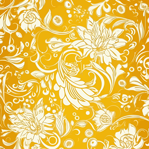 , floral pattern, vector illustration