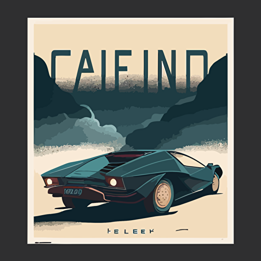 French text "Ceci n'est pas une Lambo" written using a classic, serif font similar to the original painting by René Magritte's "The Treachery of Images,". Provide in high-resolution vector art suitable for print-on-demand services like Printful