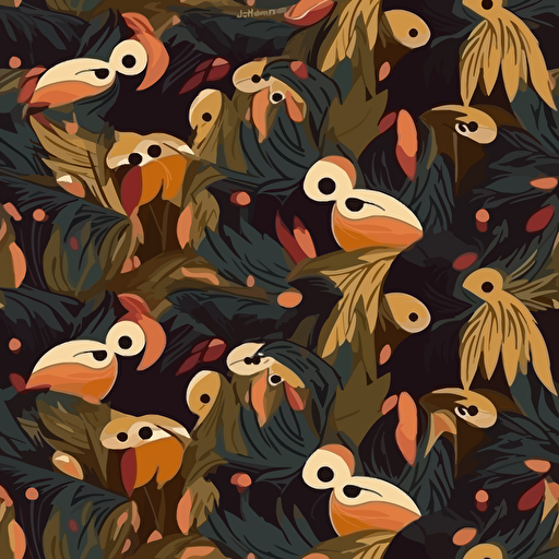 vector lupulus pattern seamless