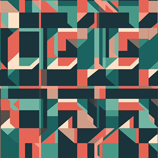 Create a simple image with a geometric vector design, primarily featuring a rectangle, and limited to two colors.