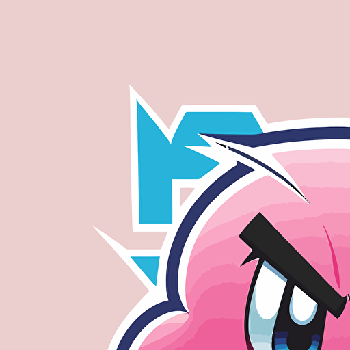 kirby angry logo vector