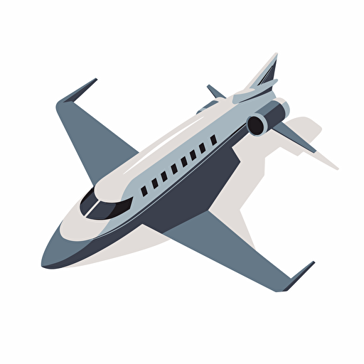 A vector of a plane, svg