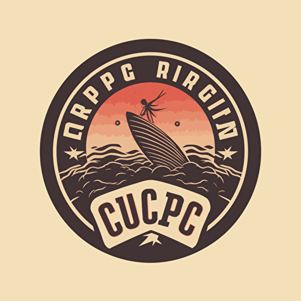 Rip Curl surfing company logo, isolated, no background, clean edges, high-resolution, vector format, transparent PNG file, suitable for overlaying on other images or designs