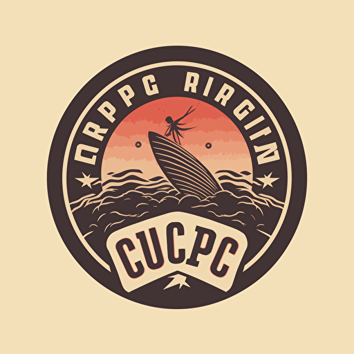 Rip Curl surfing company logo, isolated, no background, clean edges, high-resolution, vector format, transparent PNG file, suitable for overlaying on other images or designs